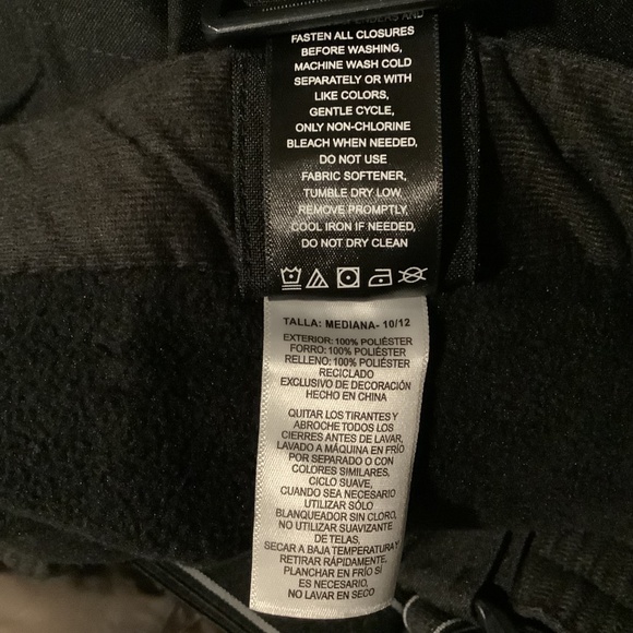 Gerry Boys Black Elastic Waist Water Resistant Snowboarding Pants Medium 10/12 - Picture 9 of 10